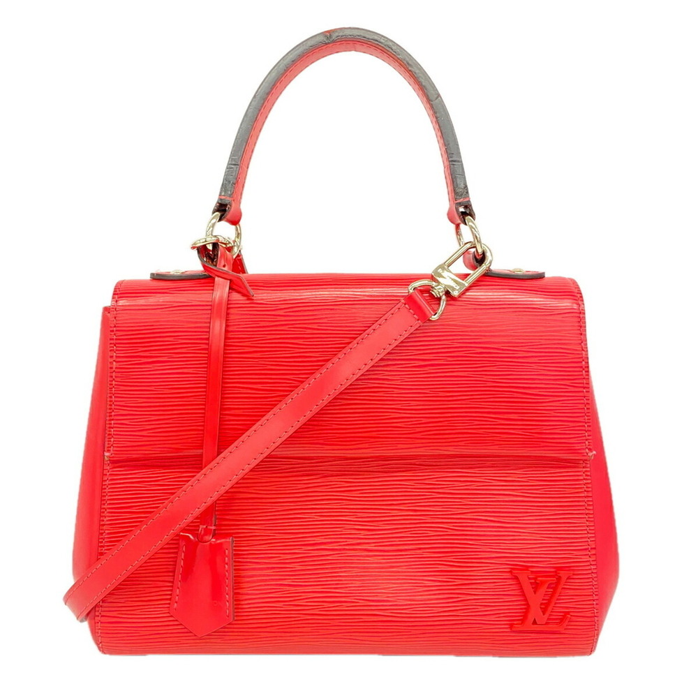 Louis Vuitton Epi Cluny BB Handbag M42051 Hot Pink 2-way Bag for Women